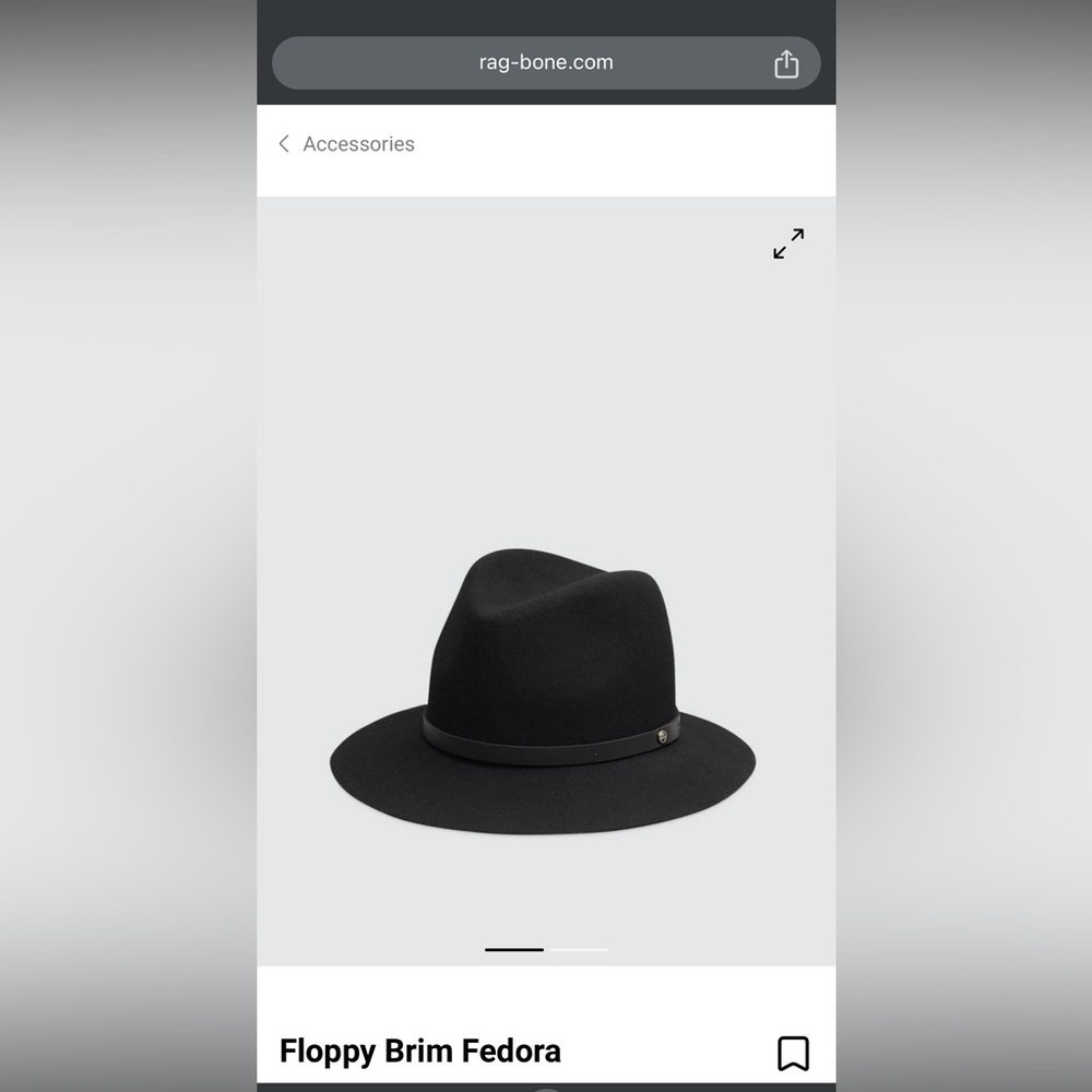 Rag and bone floppy brim fedora women’s